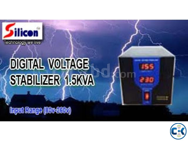 1.5KVA DIGITAL STABILIZER 80V-260V  large image 0