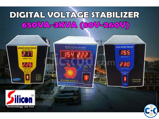 7.5KVA DIGITAL STABILIZER 80V-260V  large image 2