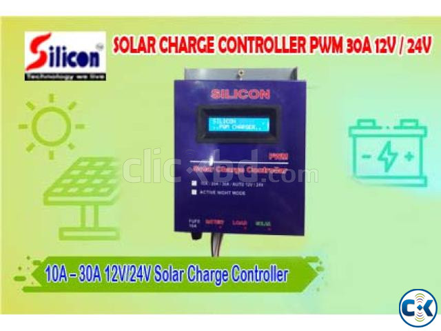 PWM SOLAR CONTROLLER 10A TO 30A 12V 24V  large image 2