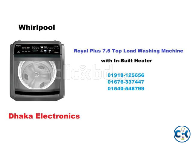 Whirlpool ROYAL PLUS Top Load Washing Machine 7.5 KG large image 1