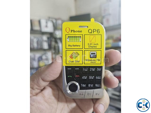 Qphone QP6 Mini Button Phone Magic Voice Gold large image 2