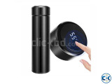 Smart Cup Flask With LED Temperature Display Black