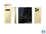 Small image 1 of 5 for Vmax V18 Notepad Fold Phone With Warranty Gold | ClickBD