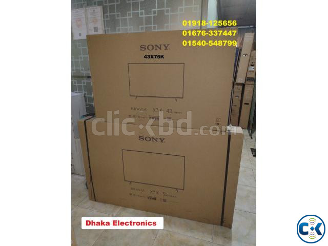 Sony Bravia 43 inch KD-43X75K 4K HDR Google TV Official large image 0