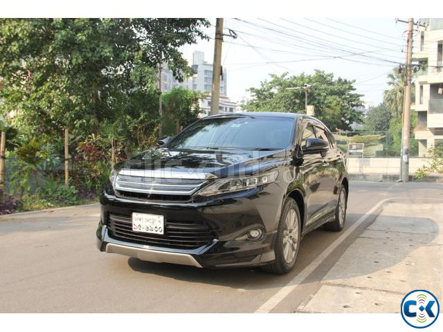 Toyota Harrier Premium Package Sunroof 2015 large image 0