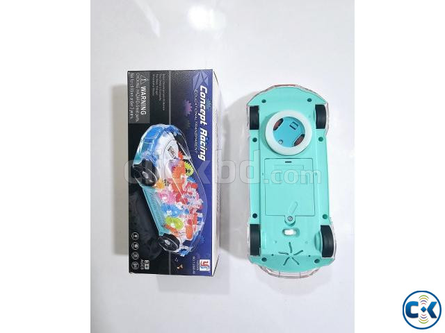 Kids Concept Racing Transparent Car Light Music large image 3