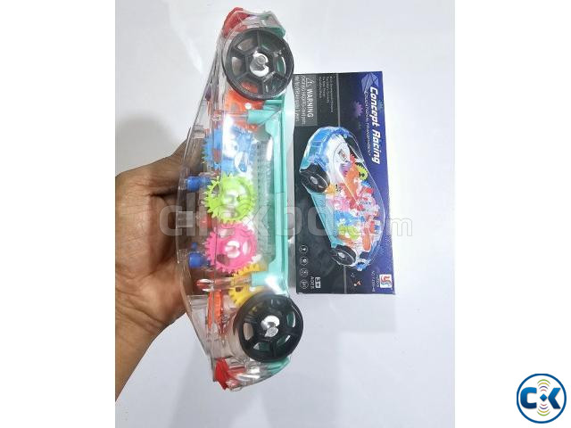 Kids Concept Racing Transparent Car Light Music large image 4