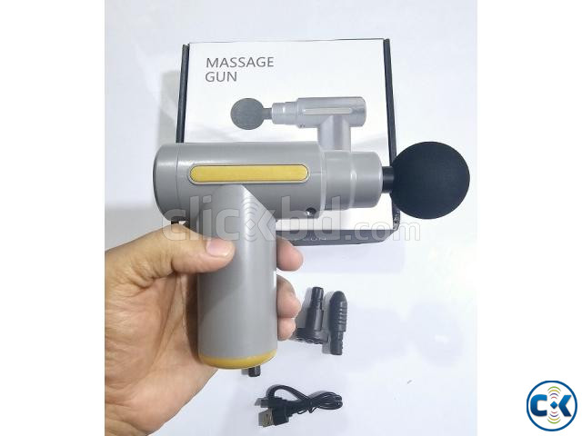 Eletric Body Massager Machine Gun Rechargable large image 4