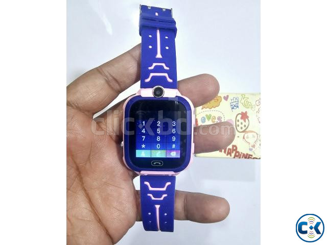 Q12 Kids Calling Smart Watch GPS Location Track Pink large image 3