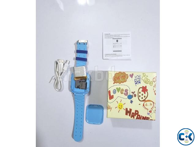 Q12 Kids Calling Smart Watch GPS Location Track Sim large image 1