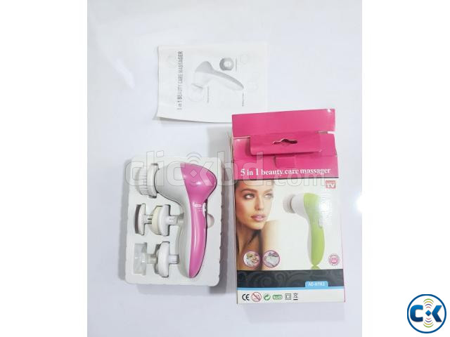 5 in 1 Face Cleaning Massager large image 1