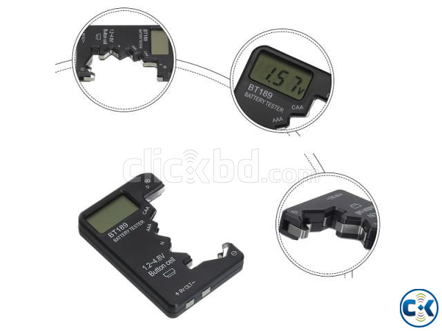 BT189 Universal Battery Tester LCD Display large image 1