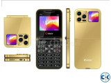 Gretel G7 Flip Folding Phone Dual Display Caseing Gold