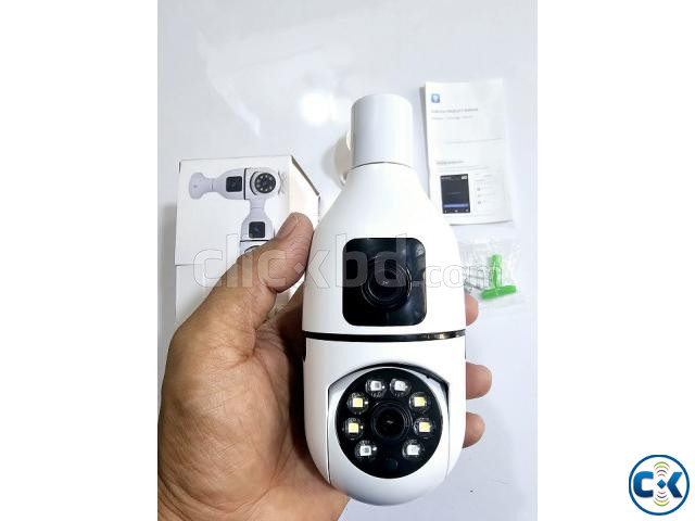 V380 Pro Bulb Wifi Camera Dual Lans Night Vision large image 1