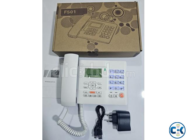 Huawei F501 Land Phone Desk Phone Single Sim White large image 3