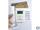 Small image 5 of 5 for Huawei F501 Land Phone Desk Phone Single Sim White | ClickBD