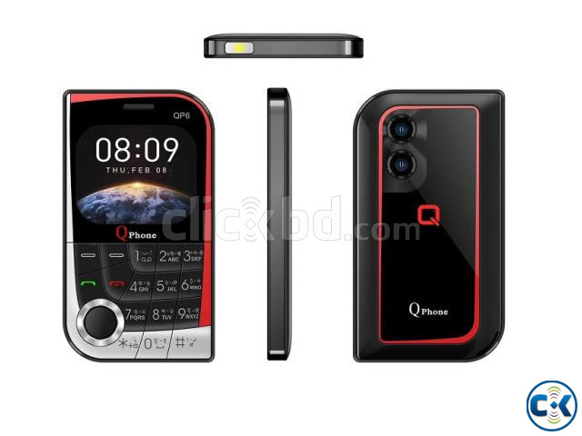 Qphone QP6 Mini Feature Phone Magic Voice Black large image 0