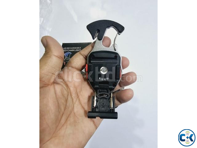 W5147 LED Rechargeable Keychain Light With Lighter large image 4