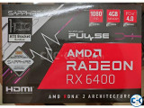 Sapphire Pulse Radeon RX 6400 4GB