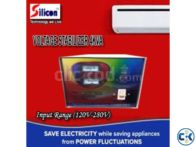 VOLTAGE STABILIZER 4KVA 120V-280V  large image 1