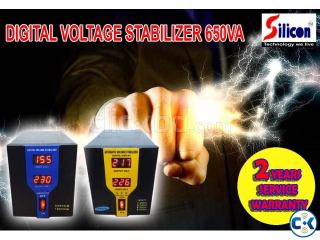 DIGITAL STABILIZER 650VA 80v-260v  large image 0