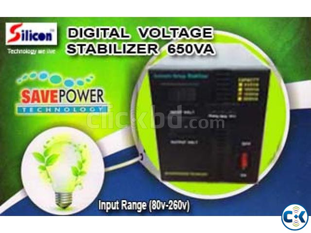 DIGITAL STABILIZER 650VA 80v-260v  large image 3