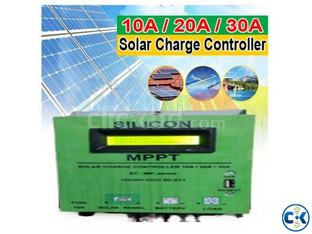 MPPT SOLAR CONTROLLER 10A-30A with USB large image 2