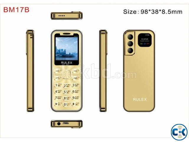 Rulex RM22 Mini Card Phone Dual Sim large image 1