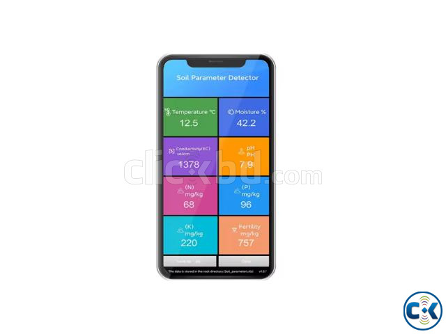 USB type-c 8 in1 soil sensor moisture npk meter large image 3