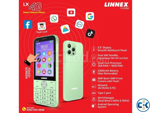 Linnex LX 4G Mobile Dual Sim large image 0