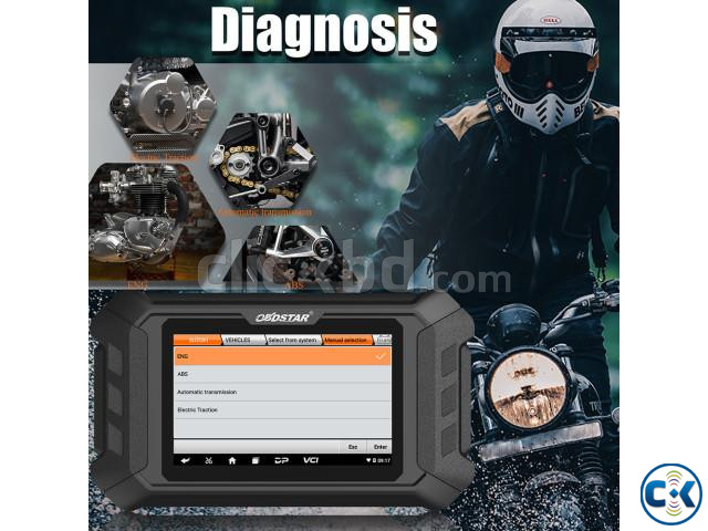 Obdstar MS50 Motorcycle Diagnostic Scanner large image 0