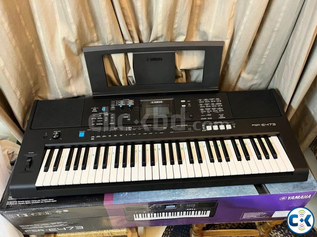 YAMAHA PSR-E473 Portable Keyboard large image 0