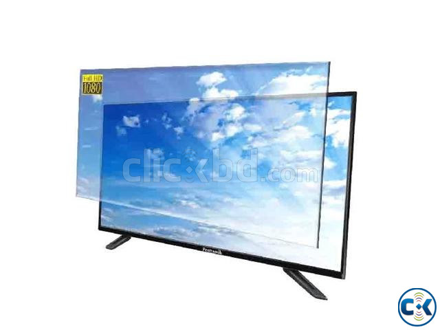 Pentanik 32 Inch Double Glass Voice Control Smart TV large image 1