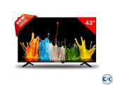 Pentanik 43 inch Double Glass Voice Control TV