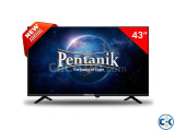 Small image 4 of 5 for Pentanik 43 inch Double Glass Voice Control TV | ClickBD