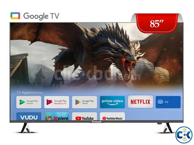 Pentanik 85 Inch Google 4K VC TV large image 0