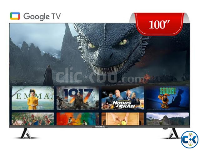 Pentanik 100 Inch Google 4K VC TV large image 0