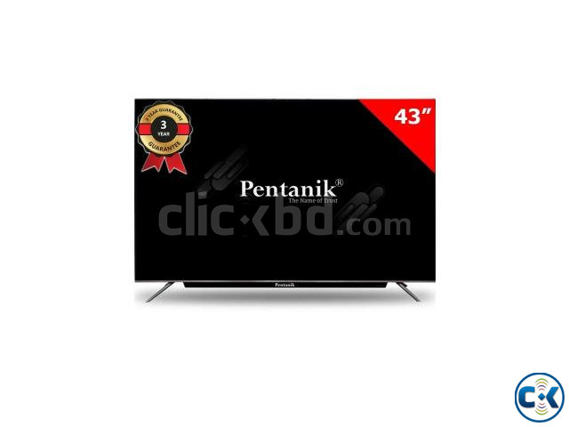 Pentanik 43 inch Double Glass 4k Voice Control TV large image 2