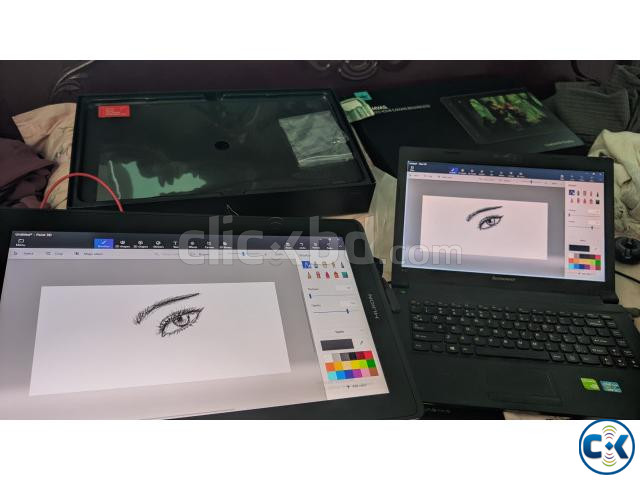 Huion Kamvas Pro 16 Graphics Tablet with display large image 2