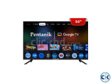 Small image 1 of 5 for Pentanik Google TV 50 Inch 4K FL VC | ClickBD