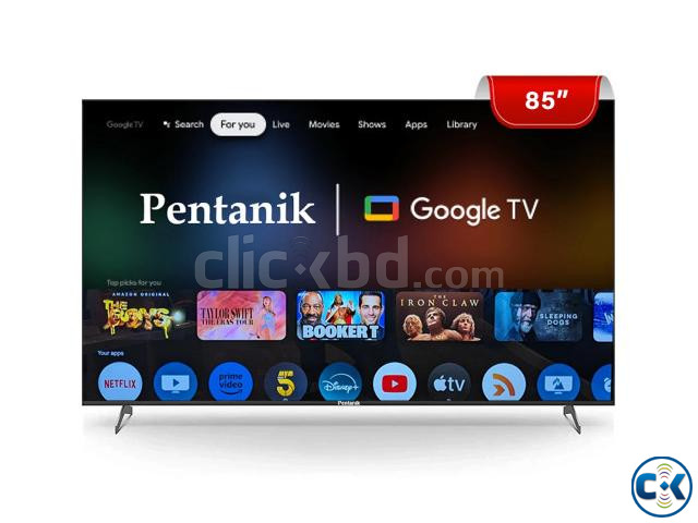 Pentanik Google TV 85 Inch 4K FL VC large image 0