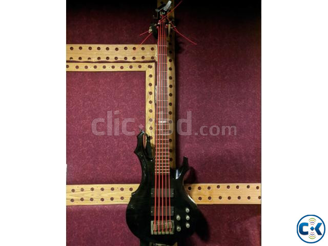 ESP LTD F- 415 FM Neckthrough Active Bass Guitar large image 0