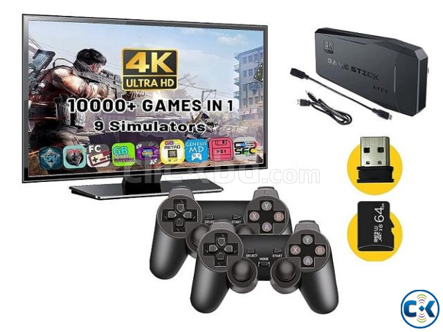 Wireless Controller Gamepad 2.4G USB TV Game Stick 10000 Gam large image 4