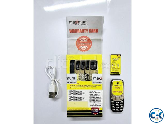 Maximum MB10 Mini Phone Magic Voice Bluetooth Dialer large image 1