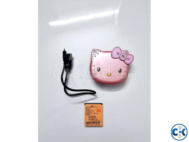 Hello Kitty K688 Folding Phone Pink large image 2