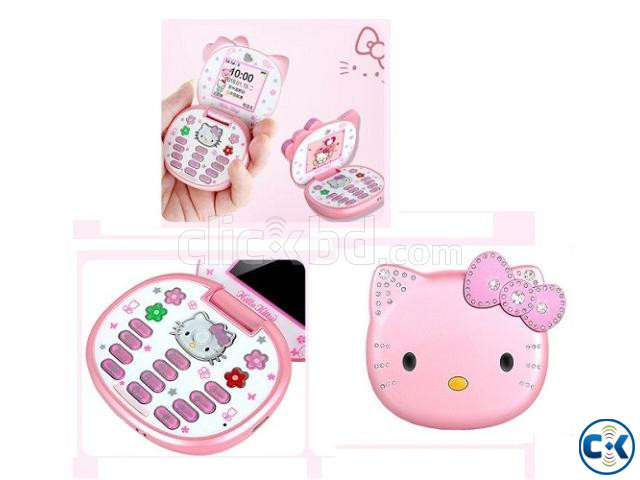 Hello Kitty K688 Folding Phone Pink large image 4