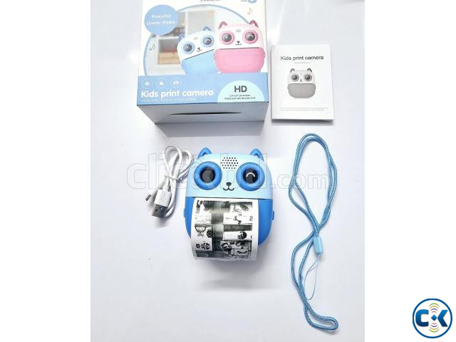 Kids Print instant Digital Camera Dual Mode Camera large image 3