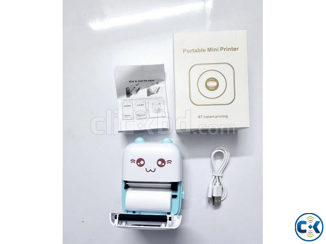 M7 instant Bluetooth Photo Printer Text Printer Lebel Printe large image 2