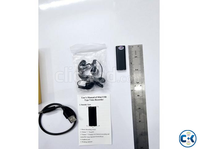 Portable Mini Hidden Voice Recorder 8GB Sound Recorder large image 4