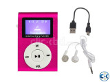 Small image 2 of 5 for Mini Clip MP3 Music Player Display Pink | ClickBD